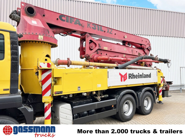MAN TGS 33.440 6X4 BB, Betonpumpe CIFA K31L XZ, 31m - Pompa autocarrata: foto 3 MAN TGS 33.440 6X4 BB, Betonpumpe CIFA K31L XZ, 31m - Pompa autocarrata: foto 3
