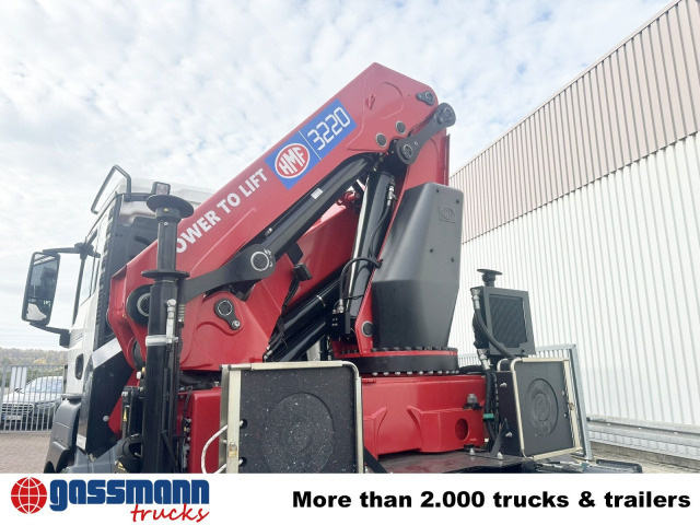 MAN TGS 35.480 8X4 BL, Intarder, Kran HMF 3220-K6, - Autocarro scarrabile, Camion con gru: foto 2 MAN TGS 35.480 8X4 BL, Intarder, Kran HMF 3220-K6, - Autocarro scarrabile, Camion con gru: foto 2