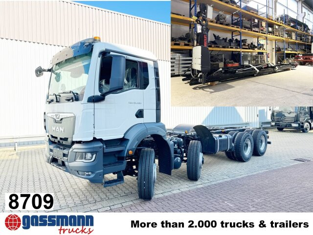 MAN TGS 35.480 8x6H BL CH, HydroDrive, Navi, - Autocarro scarrabile: foto 1 MAN TGS 35.480 8x6H BL CH, HydroDrive, Navi, - Autocarro scarrabile: foto 1