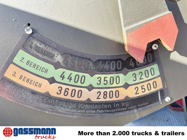 Magirus Deutz Jupiter 178D15A 6X6, Bundeswehr-Kran,Wilhag - Spazzatrice stradale: foto 2 Magirus Deutz Jupiter 178D15A 6X6, Bundeswehr-Kran,Wilhag - Spazzatrice stradale: foto 2