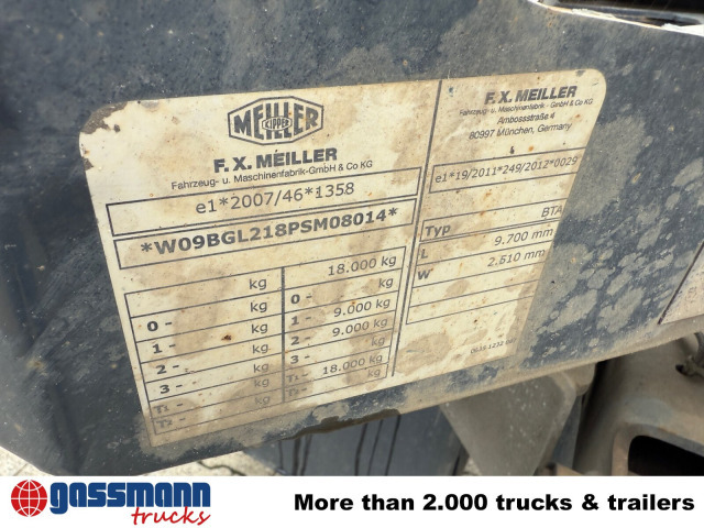 Meiller MG18-ZO 5.4 Abrollanhänger - Rimorchio scarrabile/ Multibenna: foto 4 Meiller MG18-ZO 5.4 Abrollanhänger - Rimorchio scarrabile/ Multibenna: foto 4