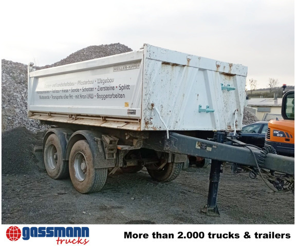Meiller MZDA 18/21, Stahlbordwände, ca. 11m³ - Rimorchio ribaltabile: foto 2 Meiller MZDA 18/21, Stahlbordwände, ca. 11m³ - Rimorchio ribaltabile: foto 2