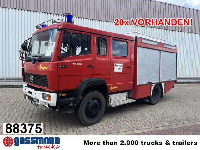 Mercedes-Benz 1124 AF 4x4 Doka, TLF 16/25, 2800l - Ambulanza: foto 1 Mercedes-Benz 1124 AF 4x4 Doka, TLF 16/25, 2800l - Ambulanza: foto 1
