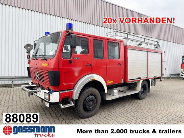 Mercedes-Benz 1222 AF 4x4 Doka, LF 16 TS - Autopompa: foto 1 Mercedes-Benz 1222 AF 4x4 Doka, LF 16 TS - Autopompa: foto 1