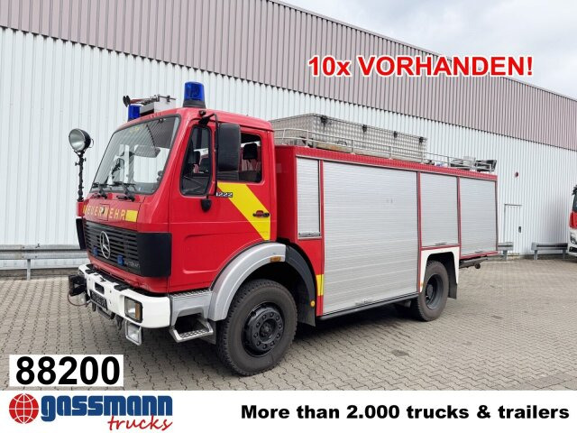Mercedes-Benz 1222 AF 4x4, Rüstwagen RW 2, Seilwinde - Autopompa: foto 1 Mercedes-Benz 1222 AF 4x4, Rüstwagen RW 2, Seilwinde - Autopompa: foto 1