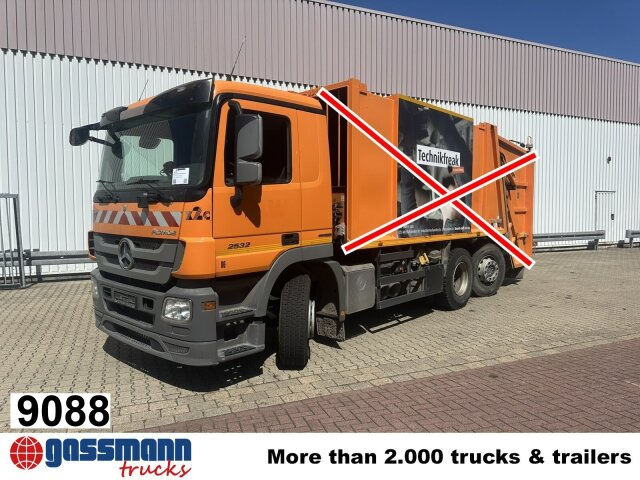 Mercedes-Benz Actros 2532/41 L 6x2, EEV, Lenkachse - Autocarro telaio: foto 1 Mercedes-Benz Actros 2532/41 L 6x2, EEV, Lenkachse - Autocarro telaio: foto 1