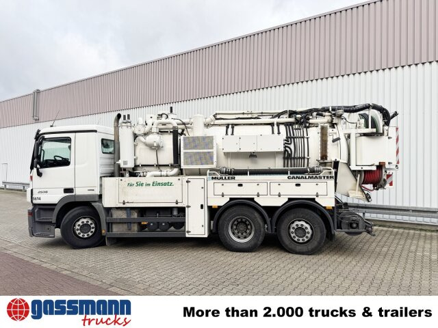Mercedes-Benz Actros 2536 L 6x2, Müller Saug- und Spülwagen - Spazzatrice stradale: foto 5 Mercedes-Benz Actros 2536 L 6x2, Müller Saug- und Spülwagen - Spazzatrice stradale: foto 5