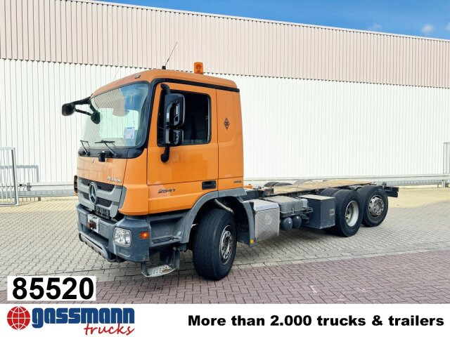 Mercedes-Benz Actros 2541 L 6x2, Lenk-/Liftachse - Autocarro telaio: foto 1 Mercedes-Benz Actros 2541 L 6x2, Lenk-/Liftachse - Autocarro telaio: foto 1