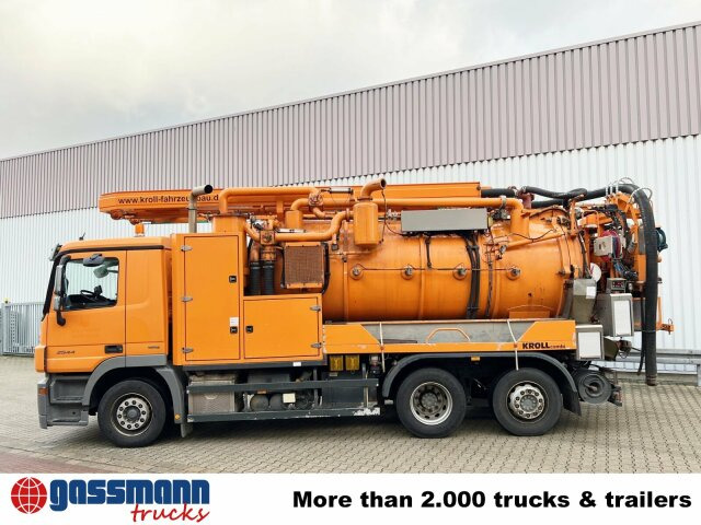 Mercedes-Benz Actros 2544 L 6x2, Lenkachse, Kroll - Spazzatrice stradale: foto 3 Mercedes-Benz Actros 2544 L 6x2, Lenkachse, Kroll - Spazzatrice stradale: foto 3