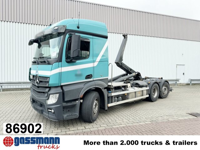 Mercedes-Benz Actros 2545 L 6x2/46, Retarder, Lenk-/Liftachse, - Autocarro scarrabile: foto 1 Mercedes-Benz Actros 2545 L 6x2/46, Retarder, Lenk-/Liftachse, - Autocarro scarrabile: foto 1