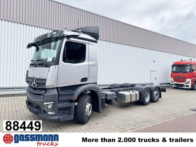 Mercedes-Benz Actros 2546 L 6x2, Retarder, Lenk-/Lift, LED, - Autocarro telaio: foto 1 Mercedes-Benz Actros 2546 L 6x2, Retarder, Lenk-/Lift, LED, - Autocarro telaio: foto 1