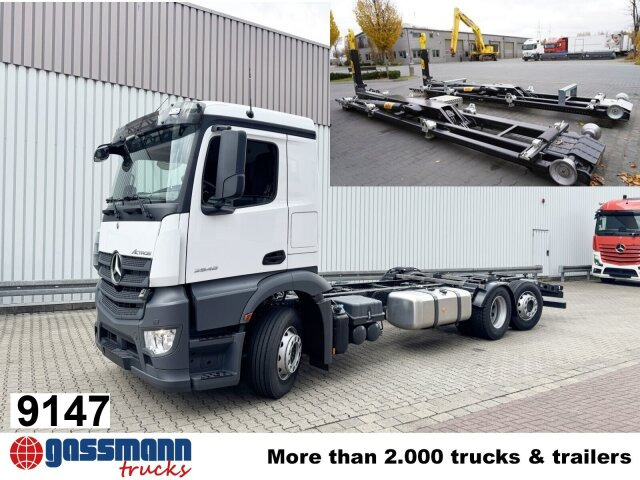 Mercedes-Benz Actros 2548 L 6x2, Retarder, Lenk-/Liftachse - Autocarro scarrabile: foto 1 Mercedes-Benz Actros 2548 L 6x2, Retarder, Lenk-/Liftachse - Autocarro scarrabile: foto 1