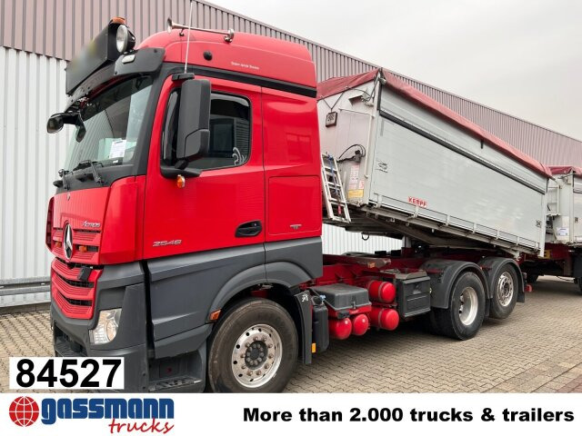 Mercedes-Benz Actros 2548 L 6x2, Retarder, Liftachse, - Autocarro ribaltabile: foto 1 Mercedes-Benz Actros 2548 L 6x2, Retarder, Liftachse, - Autocarro ribaltabile: foto 1