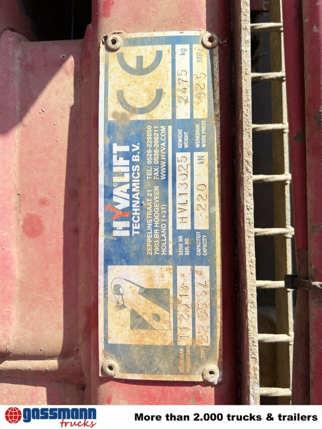 Mercedes-Benz Actros 2551 L 6x2/46, Retarder, Liftachse, - Autocarro scarrabile: foto 4 Mercedes-Benz Actros 2551 L 6x2/46, Retarder, Liftachse, - Autocarro scarrabile: foto 4