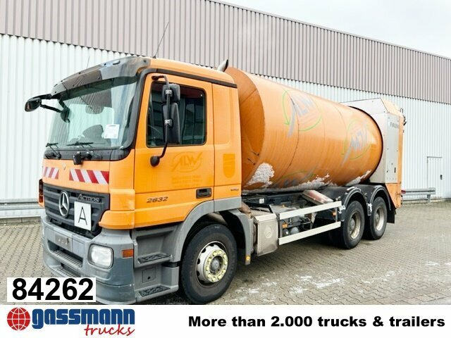 Mercedes-Benz Actros 2632/41 6x4, FAUN Rotopress 520, - Camion immondizia: foto 1 Mercedes-Benz Actros 2632/41 6x4, FAUN Rotopress 520, - Camion immondizia: foto 1