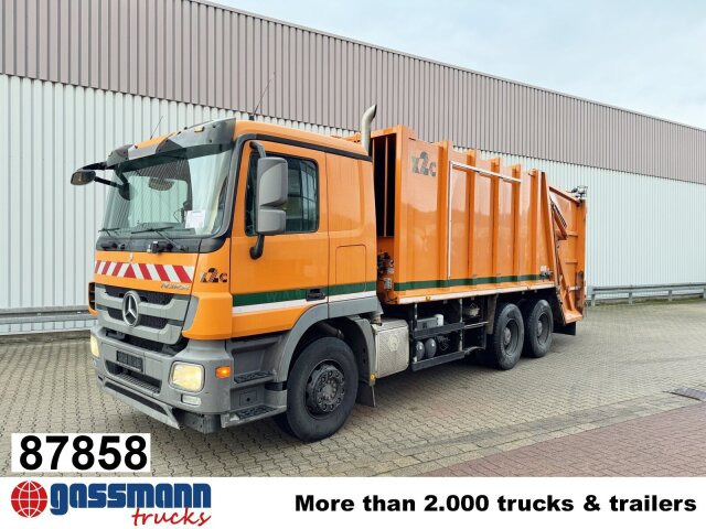 Mercedes-Benz Actros 2641/48 L 6x4, Haller M21X2C, Zöller - Camion immondizia: foto 1 Mercedes-Benz Actros 2641/48 L 6x4, Haller M21X2C, Zöller - Camion immondizia: foto 1