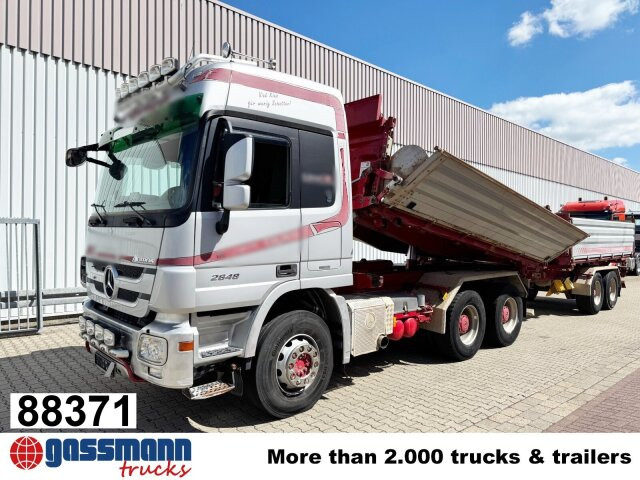 Mercedes-Benz Actros 2648 LK 6x4, Retarder, Bordmatik, - Autocarro ribaltabile: foto 1 Mercedes-Benz Actros 2648 LK 6x4, Retarder, Bordmatik, - Autocarro ribaltabile: foto 1