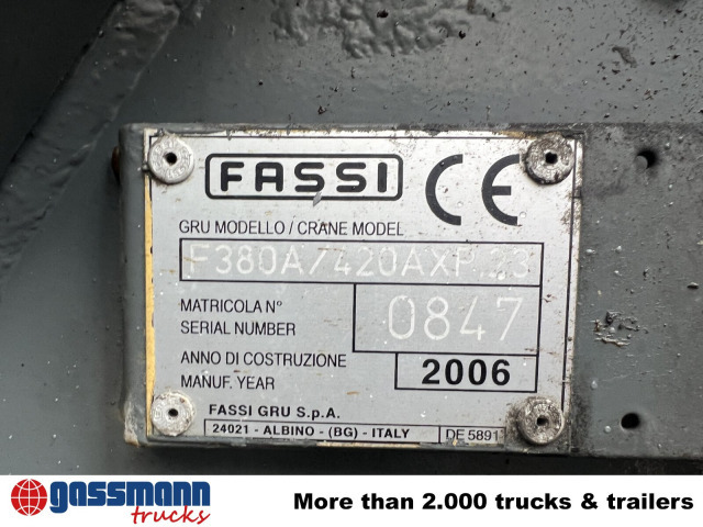 Mercedes-Benz Actros 3346 AK 6x6, 134t Anhängelast WSK, - Autocarro con pianale/ Cassone fisso, Camion con gru: foto 5 Mercedes-Benz Actros 3346 AK 6x6, 134t Anhängelast WSK, - Autocarro con pianale/ Cassone fisso, Camion con gru: foto 5