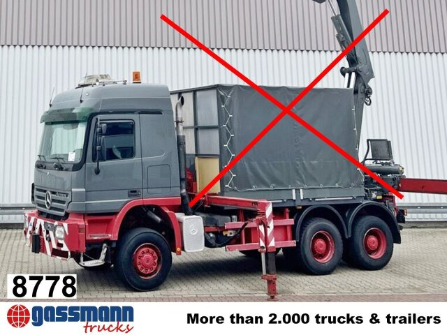 Mercedes-Benz Actros 3346 AK 6x6 - Autocarro telaio: foto 1 Mercedes-Benz Actros 3346 AK 6x6 - Autocarro telaio: foto 1