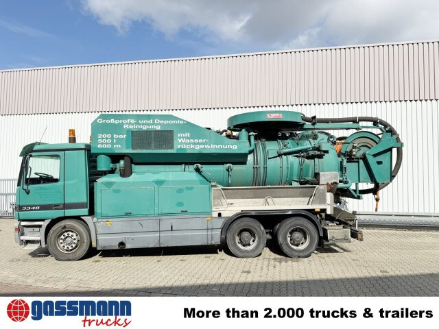 Mercedes-Benz Actros 3348 6x4, V8, Kroll Saug-/Spülwagen ca. - Spazzatrice stradale: foto 5 Mercedes-Benz Actros 3348 6x4, V8, Kroll Saug-/Spülwagen ca. - Spazzatrice stradale: foto 5