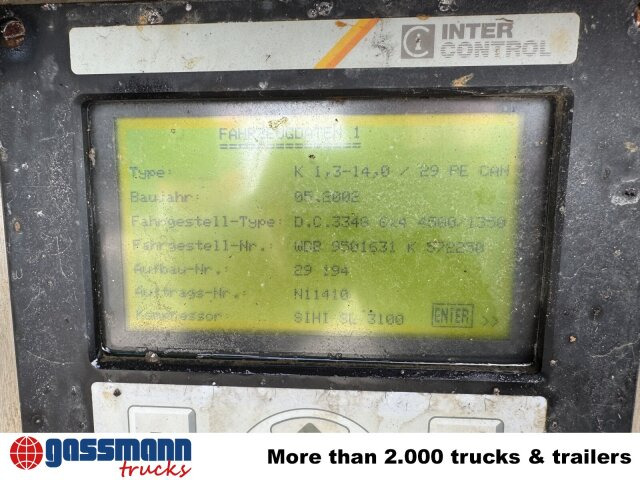 Mercedes-Benz Actros 3348 6x4, V8, Kroll Saug-/Spülwagen ca. - Spazzatrice stradale: foto 2 Mercedes-Benz Actros 3348 6x4, V8, Kroll Saug-/Spülwagen ca. - Spazzatrice stradale: foto 2