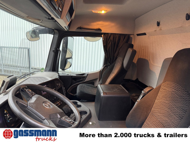 Mercedes-Benz Antos 2540 L 6x2, Lenkachse, HMF 2110-L3 - Autocarro con pianale/ Cassone fisso, Camion con gru: foto 4 Mercedes-Benz Antos 2540 L 6x2, Lenkachse, HMF 2110-L3 - Autocarro con pianale/ Cassone fisso, Camion con gru: foto 4