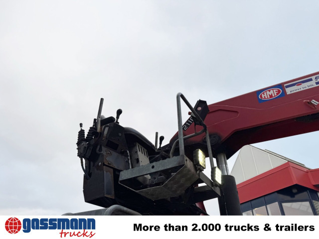 Mercedes-Benz Antos 2540 L 6x2, Lenkachse, HMF 2110-L3 - Autocarro con pianale/ Cassone fisso, Camion con gru: foto 2 Mercedes-Benz Antos 2540 L 6x2, Lenkachse, HMF 2110-L3 - Autocarro con pianale/ Cassone fisso, Camion con gru: foto 2