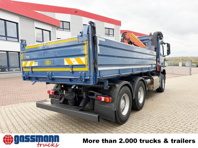 Autocarro ribaltabile, Camion con gru Mercedes-Benz Arocs 2640 LK 6x4, Alu-Bordwände, Kran: foto 11