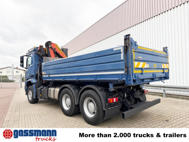 Autocarro ribaltabile, Camion con gru Mercedes-Benz Arocs 2640 LK 6x4, Alu-Bordwände, Kran: foto 13