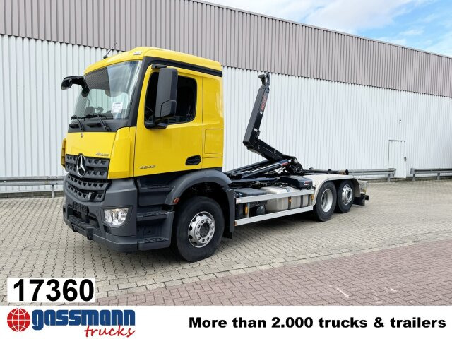 Mercedes-Benz Arocs 2642 L 6x2/42, Liftachse, Hiab 21S56 bis - Autocarro scarrabile: foto 1 Mercedes-Benz Arocs 2642 L 6x2/42, Liftachse, Hiab 21S56 bis - Autocarro scarrabile: foto 1