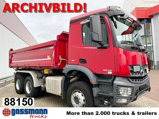 Mercedes-Benz Arocs 2653 K 6x4, Retarder, MultimediaCockpit, - Autocarro ribaltabile: foto 1 Mercedes-Benz Arocs 2653 K 6x4, Retarder, MultimediaCockpit, - Autocarro ribaltabile: foto 1