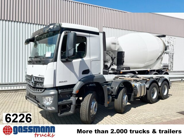 Mercedes-Benz Arocs 3240 8x4, 9/10m³ Mischer - Autobetoniera: foto 1 Mercedes-Benz Arocs 3240 8x4, 9/10m³ Mischer - Autobetoniera: foto 1