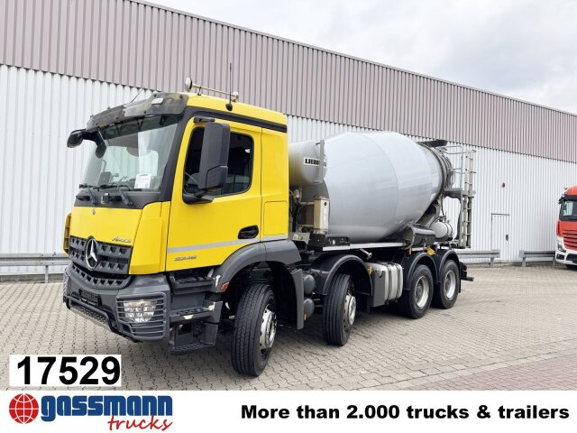 Mercedes-Benz Arocs 3246 B 8x4/4, Liebherr HTM 905 Mischer, - Autobetoniera: foto 1 Mercedes-Benz Arocs 3246 B 8x4/4, Liebherr HTM 905 Mischer, - Autobetoniera: foto 1