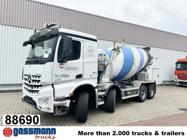 Mercedes-Benz Arocs 3251 8x4/4, Betonmischer Liebherr ca. 9m³ - Autobetoniera: foto 1 Mercedes-Benz Arocs 3251 8x4/4, Betonmischer Liebherr ca. 9m³ - Autobetoniera: foto 1