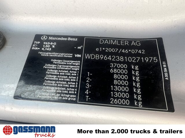 Mercedes-Benz Arocs 3251 K 8x4/4, Retarder, Stahlmulde ca. - Dumper: foto 3 Mercedes-Benz Arocs 3251 K 8x4/4, Retarder, Stahlmulde ca. - Dumper: foto 3