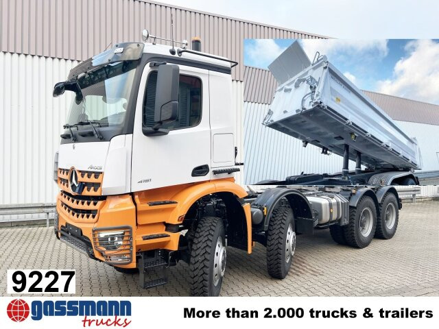 Mercedes-Benz Arocs 4151 AK 8x8/4, Grounder - Autocarro ribaltabile: foto 1 Mercedes-Benz Arocs 4151 AK 8x8/4, Grounder - Autocarro ribaltabile: foto 1