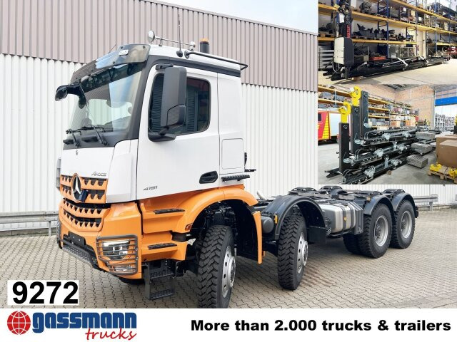 Mercedes-Benz Arocs 4151 AK 8x8/4, Grounder - Autocarro scarrabile: foto 1 Mercedes-Benz Arocs 4151 AK 8x8/4, Grounder - Autocarro scarrabile: foto 1