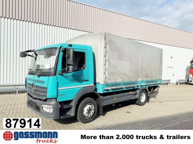 Mercedes-Benz Atego 1221 L 4x2 mit LBW BÄR - Autocarro con pianale/ Cassone fisso: foto 1 Mercedes-Benz Atego 1221 L 4x2 mit LBW BÄR - Autocarro con pianale/ Cassone fisso: foto 1