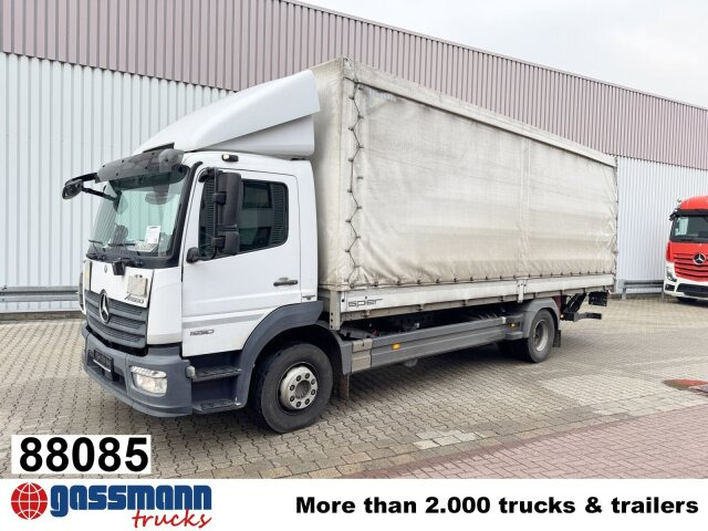 Mercedes-Benz Atego 1530 L 4x2 mit LBW Dhollandia - Autocarro con pianale/ Cassone fisso: foto 1 Mercedes-Benz Atego 1530 L 4x2 mit LBW Dhollandia - Autocarro con pianale/ Cassone fisso: foto 1