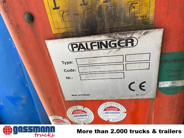 Mercedes-Benz Atego 1823 4x2 mit Kran Palfinger PK10500, - Autocarro ribaltabile, Camion con gru: foto 3 Mercedes-Benz Atego 1823 4x2 mit Kran Palfinger PK10500, - Autocarro ribaltabile, Camion con gru: foto 3