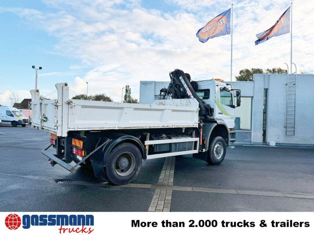 Mercedes-Benz Atego 1823AK 4x4, Kran HIAB, Bordmatik - Autocarro ribaltabile, Camion con gru: foto 2 Mercedes-Benz Atego 1823AK 4x4, Kran HIAB, Bordmatik - Autocarro ribaltabile, Camion con gru: foto 2