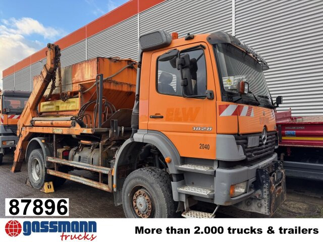 Mercedes-Benz Atego 1828 4x4, Tele-Absetzer, - Autocarro multibenna: foto 1 Mercedes-Benz Atego 1828 4x4, Tele-Absetzer, - Autocarro multibenna: foto 1