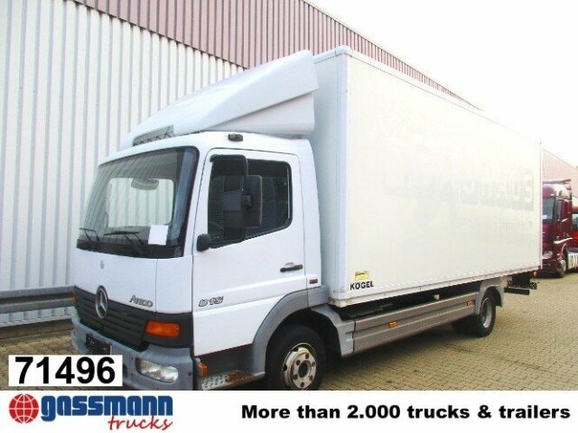 Mercedes-Benz Atego 815 4x2 - Autocarro furgonato: foto 1 Mercedes-Benz Atego 815 4x2 - Autocarro furgonato: foto 1