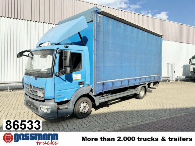 Mercedes-Benz Atego 816 L 4x2, Dautel LBW - Autocarro con pianale/ Cassone fisso: foto 1 Mercedes-Benz Atego 816 L 4x2, Dautel LBW - Autocarro con pianale/ Cassone fisso: foto 1