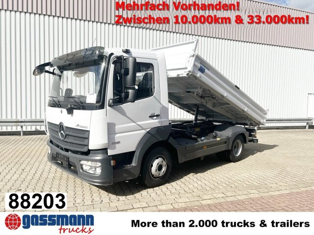 Mercedes-Benz Atego 818 K 4x2, 2x AHK, Meiller-Kipper, - Autocarro ribaltabile: foto 1 Mercedes-Benz Atego 818 K 4x2, 2x AHK, Meiller-Kipper, - Autocarro ribaltabile: foto 1