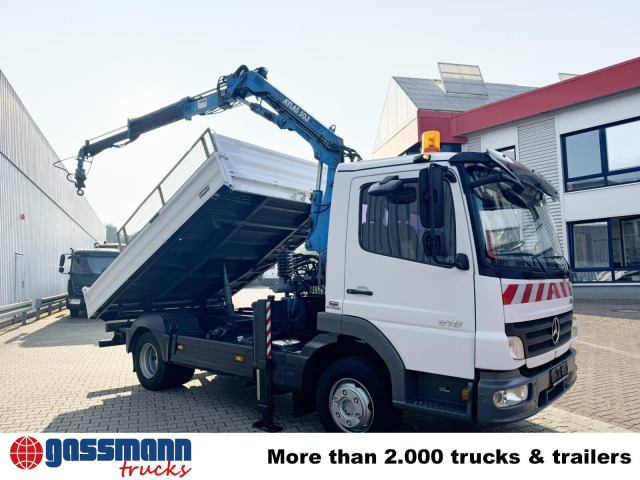 Autocarro ribaltabile, Camion con gru Mercedes-Benz Atego 818 K 4x2 mit Kran Atlas AK 50.1-A2: foto 9 Autocarro ribaltabile, Camion con gru Mercedes-Benz Atego 818 K 4x2 mit Kran Atlas AK 50.1-A2: foto 9