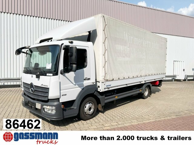 Mercedes-Benz Atego 818 L 4x2 mit Sörensen LBW - Autocarro con pianale/ Cassone fisso: foto 1 Mercedes-Benz Atego 818 L 4x2 mit Sörensen LBW - Autocarro con pianale/ Cassone fisso: foto 1