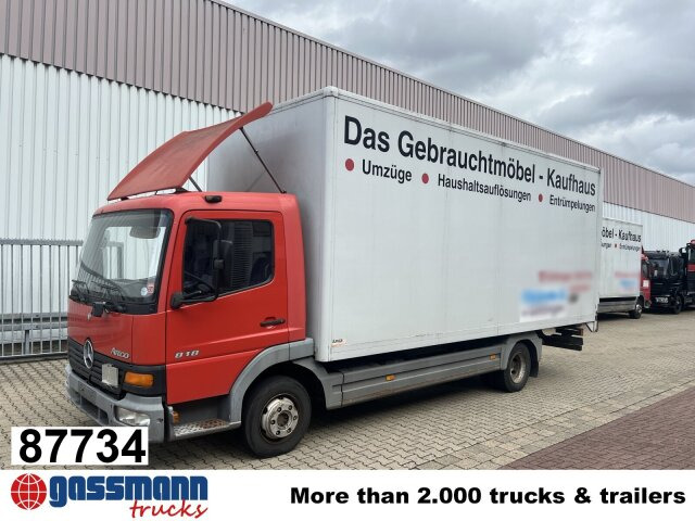 Mercedes-Benz Atego 818L 4x2 - Autocarro furgonato: foto 1 Mercedes-Benz Atego 818L 4x2 - Autocarro furgonato: foto 1