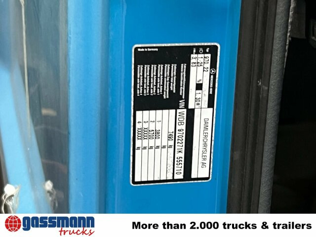 Mercedes-Benz Atego L-Fahrerhaus - Cabina per Camion: foto 5 Mercedes-Benz Atego L-Fahrerhaus - Cabina per Camion: foto 5