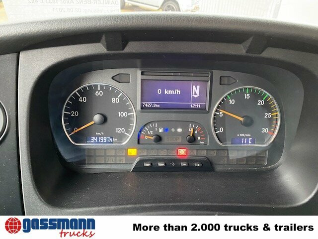 Mercedes-Benz Axor 1833 L 4x2 mit Heckkran Hiab XS 133 K-2 - Autocarro con pianale/ Cassone fisso, Camion con gru: foto 4 Mercedes-Benz Axor 1833 L 4x2 mit Heckkran Hiab XS 133 K-2 - Autocarro con pianale/ Cassone fisso, Camion con gru: foto 4